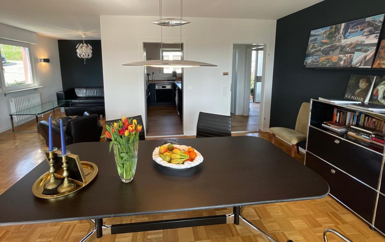 Esslingen Apartment: Long-Stay Comfort near Stuttgart Messe & Airport Altbach Exterior photo